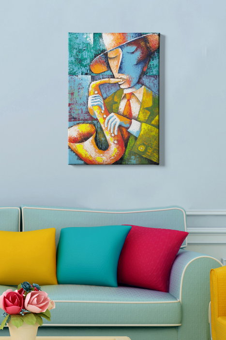 Wallity Kanvas Tablo 224 - Lienzo Decorativo Multicolor 50 x 70 cm Wallity Kanvas Tablo 224 - Lienzo Decorativo Multicolor 50 x 70 cm
